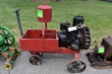 Delco Generator Set On Cart, With Tank