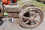 Economy 3Hp Gas Engine, SN:98132, May Be Missing Some Parts