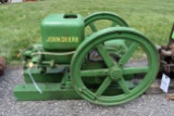 John Deere 1.5Hp Gas Engine, Engine is Free, Restored, SN:259544