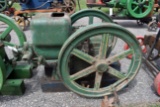 John Deere 1.5HP Gas Engine, Mag Turns, Older Restoration, SN:338504