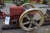 John Deere 1.5HP Gas Engine, Mag Turns, SN:338524