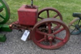 IHC Famous or Titan 1 Hp Gas Engine, Old Restoration, Oiler
