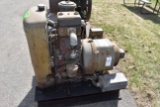 Fairbanks Morse 45B 12HP DIESEL Engine, Electric Start, SN:10539, WITH 7.5 GEN SET