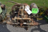 Friend Engine With Pump, Oiler, Fuel Tank, SN:449, Original Condition