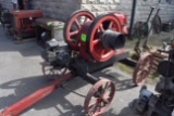 Thermoil Diesel 5HP With Briggs Pony Motor, Older Restoration, SN:5895