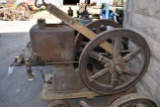 Fuller Johnson 6HP Gas engine, On Steel Wheel Factory Cart, SN:11029, Oiler