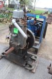 Stover Diesel 10Hp Engine, Motor is Free, Vertical, Original Condition, SN:261451