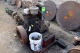 Witte 9Hp Diesel Engine, Engine Is Free, With 6KW Generator, Fuel Tank, Radiator, SN:D2023