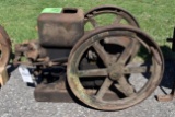 John Deere 1.5HP Gas Engine, Motor Free, Mag turns, Original Condition, SN:296555