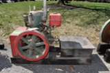 Cushman Model C 4HP Binder Gas Engine, Oiler, Plug, Fuel Tank, SN:13311,