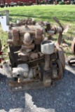 Continental 2 Cylinder Gas Engine, Motor Free, Mag, Plugs, SN:306
