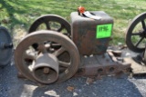 Fairbanks Morse 1.5Hp Gas Engine, Motor Stuck, Fuel Tank, Oilers, No Mag, SN:308939, Original Condit