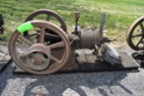 Associated Gas Engine, Oiler, Fuel Tank, Missing The Coil And A Battery, Original Condition