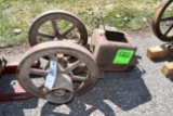 White 2HP Gas Engine, Wico Mag, Spark Plug, No SN