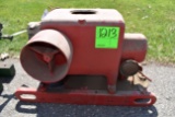 McCormick Deering IH 3 To 5HP Gas Engine, Mag, Plug And Cover, Missing Coolant Cover, Fuel Tank, Old