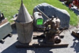 Cushman 4HP Gas Engine, Original Condition, Air Cooled, Motor Free, Fuel tank, SN:18765