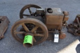 McCormick Deering IH Model M 1.5HP Gas Engine, Mag, Plug, Motor Free, Or LP Gas, SN:W91193