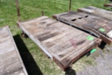 36''x75'' Railroad Cart On Casters