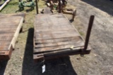 36''x71'' Railroad Cart On Casters
