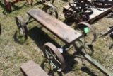 John Deere 6HP Original Steel Wheel Engine Cart
