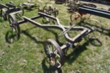 Steel Wheel running Gear, 78'' Long