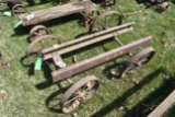 Steel Wheel Engine Cart, 48'' Long