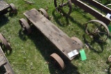 Steel Wheel Engine Cart, 46'' Long