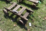 Steel Wheel Engine Cart, 48'' Long