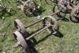 2 Steel Wheeled Axles
