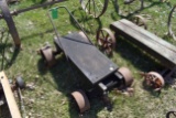 Steel Wheel Engine Cart 36'' Long
