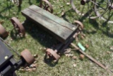 Steel Wheel Engine Cart, 39'' Long