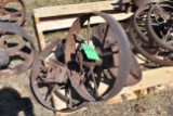 Set Of 4 Steel Wheels