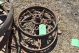 (2) Steel Wheels