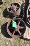 (4) Steel Casters