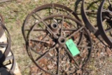 (2) Steel Wheels