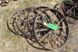 (4) Steel Wheels