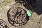(2) Steel Wheels