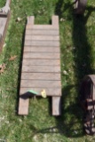 Wooden Frame For Engine Cart