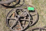(2) Steel Wheels