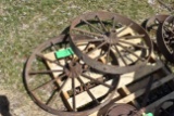 (2) Steel Wheels