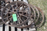 (4) Steel Wheels