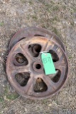 (2) Steel Wheels