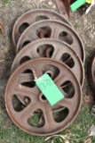 (4) Steel Wheels