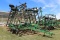 John Deere 980 43.5’ Field Cultivator, 5 Fold, 3 Bar Harrow,