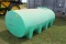 1600 Gal Horizontal Endura Plas Green Poly Fert Leg Tank