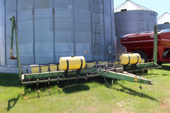 John Deere 7000 Planter, 15R15” with Tractor Track Skips, In Furrow Fert, (