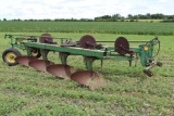 John Deere F 1350-1450 4-18” Semi Int Plow, (4) Coulters