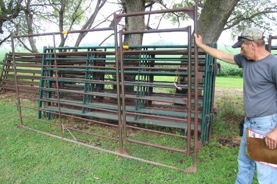 12' Corral Panel With 37" Walk Though Gate