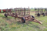 35' Nobel 7 Section Spike Tooth Drag On HYD Cart