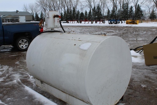 500 Gal Diesel Barrel Gasboy Pump and Meter, Auto Nozzle